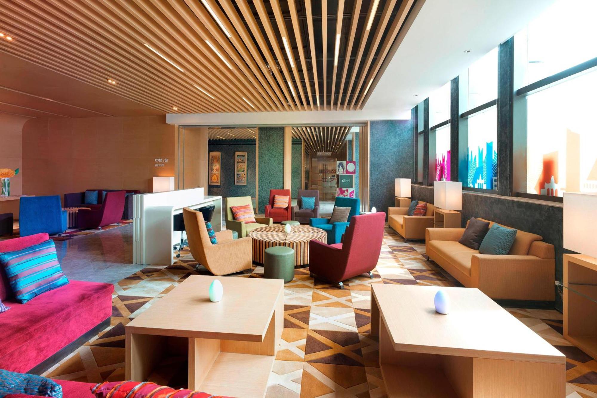 Hotel Aloft Ta-lien Exteriér fotografie