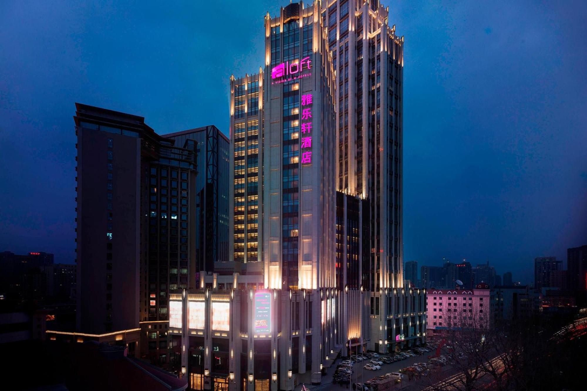 Hotel Aloft Ta-lien Exteriér fotografie